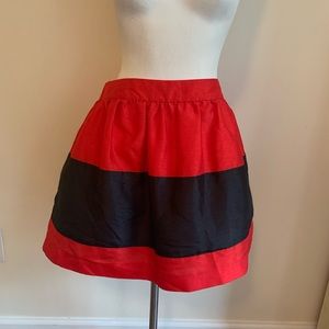 Kenzie - Red and black skirt